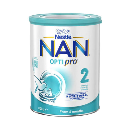 Nestle Nan Optipro 2 Follow-on Baby Formula From 6 To 12 Months - 800g