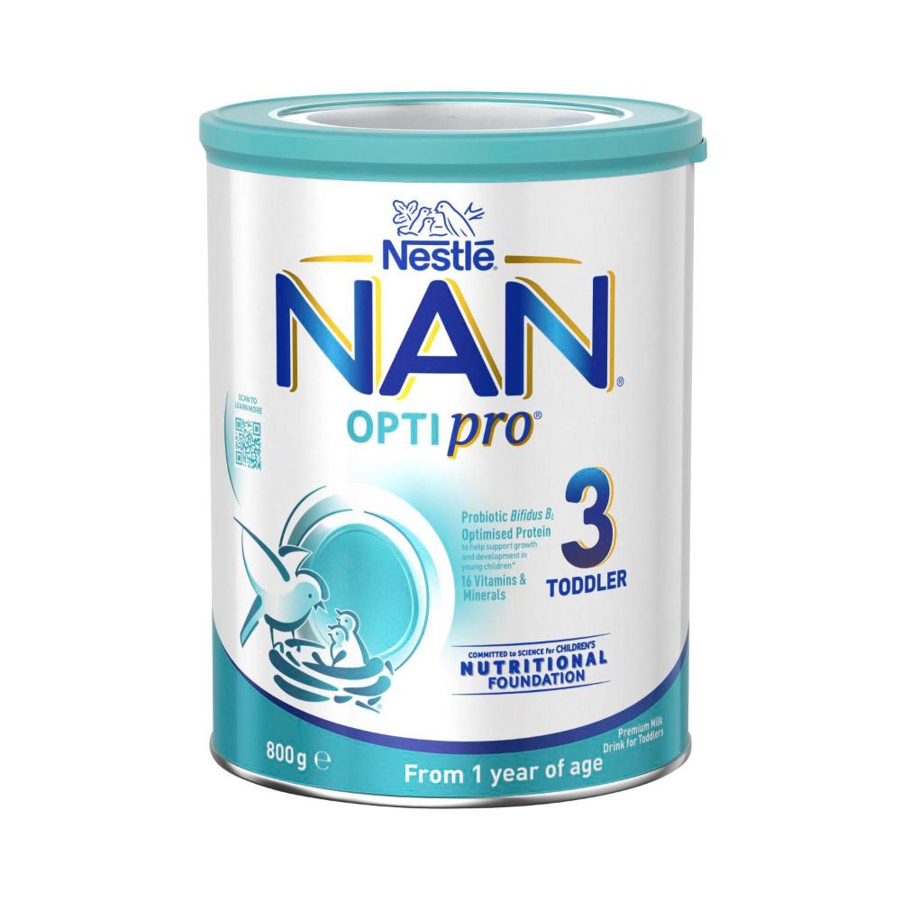 Nestle Nan Optipro 3 Toddler Milk Drink Stage 3 - 800g