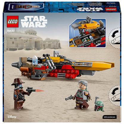 LEGO Star Wars Cobb Vanth’s Speeder 75437 Building Set 207 Pieces