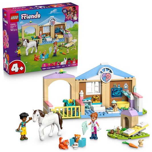 Lego Friends Animal Vet Clinic 4+ Buildable Vet Playset Au 42696