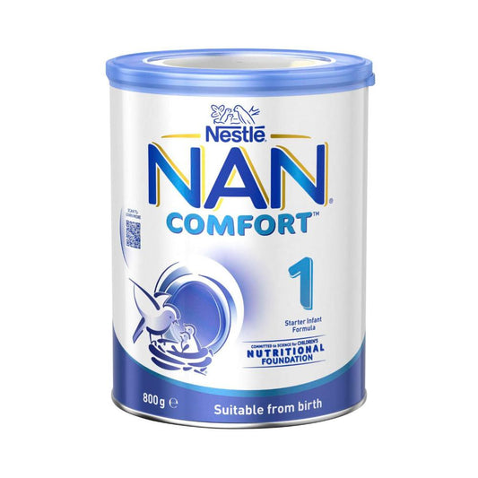 Nestle Nan Comfort Newborn Formula Stage 1 Suitable From Birth - 800g
