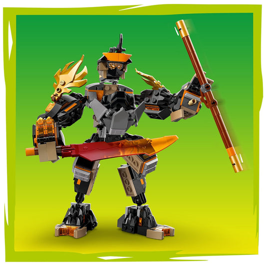 LEGO NINJAGO 364-Piece Cole’s Mission Mech & Dragon Zane 71854