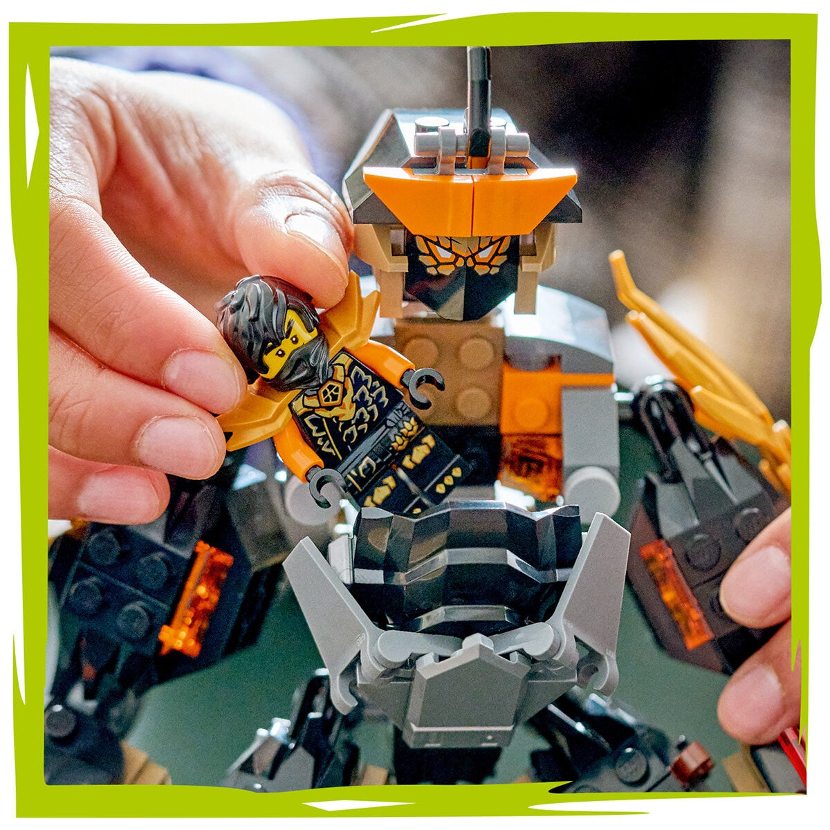 LEGO NINJAGO 364-Piece Cole’s Mission Mech & Dragon Zane 71854