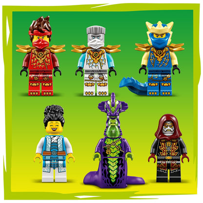 LEGO NINJAGO Ninja Vehicle Tree House Battle 71857 642-Piece Set