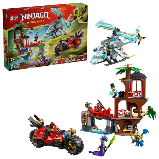 LEGO NINJAGO Ninja Vehicle Tree House Battle 71857 642-Piece Set