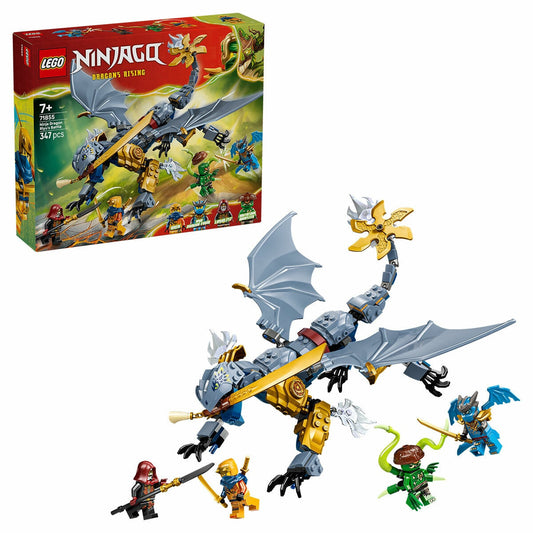 LEGO Ninjago Ninja Dragon Riyu’s Battle 71855 347-Piece Posable