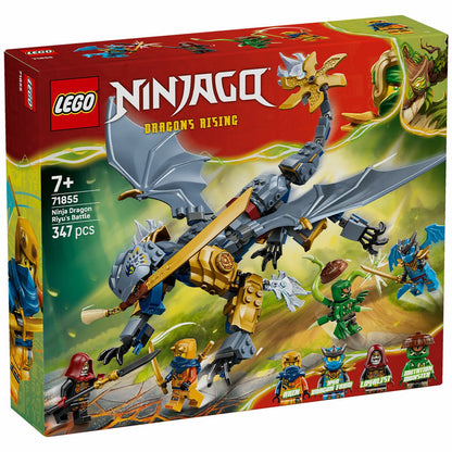 LEGO Ninjago Ninja Dragon Riyu’s Battle 71855 347-Piece Posable
