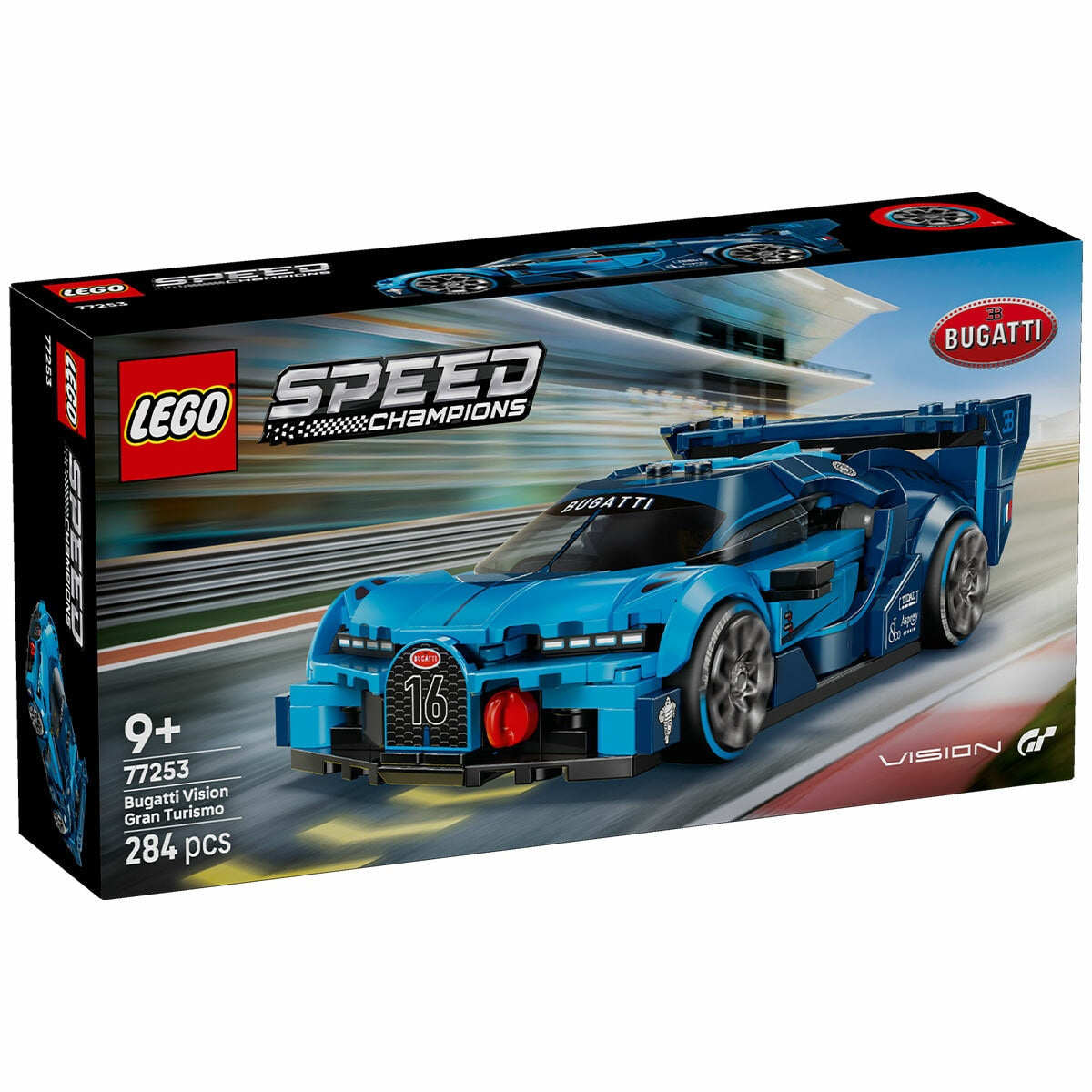 LEGO Speed Champions Bugatti Vision GT Car 77253 284 Pieces Stylish