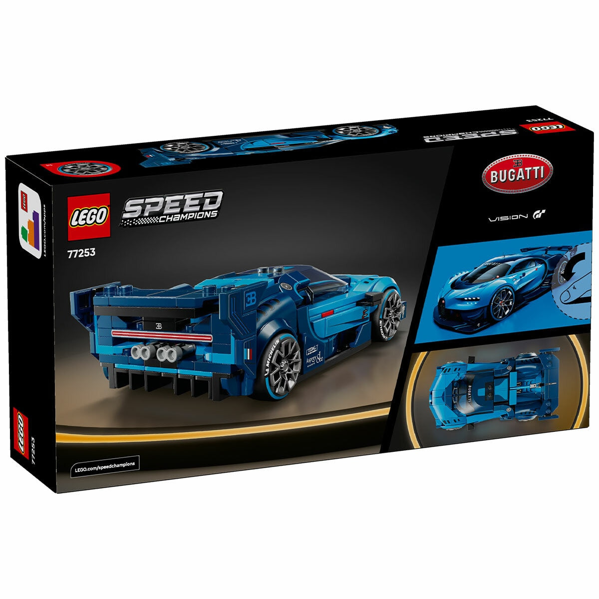LEGO Speed Champions Bugatti Vision GT Car 77253 284 Pieces Stylish