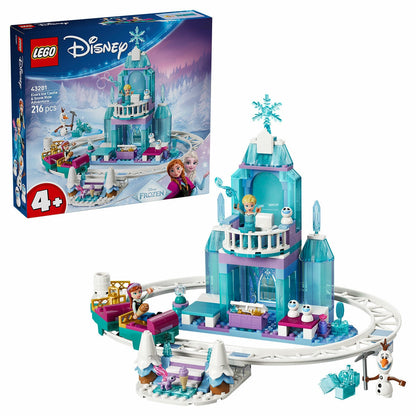 Lego Disney Frozen Elsa Ice Castle Snow Ride Building Set 43281 216 Pieces