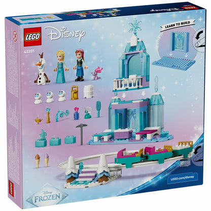 Lego Disney Frozen Elsa Ice Castle Snow Ride Building Set 43281 216 Pieces