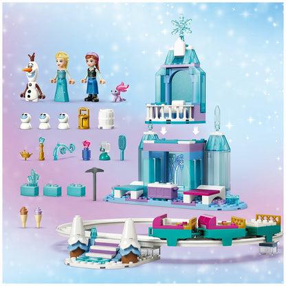 Lego Disney Frozen Elsa Ice Castle Snow Ride Building Set 43281 216 Pieces