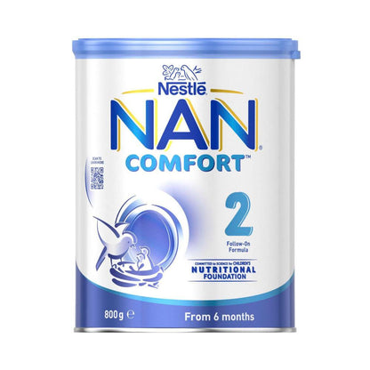 Nestle NAN Comfort 2 Follow-On Baby Formula From 6-12 Months - 800g