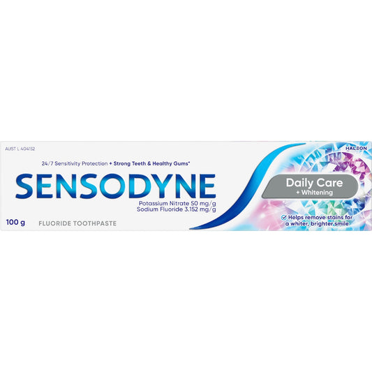 Sensodyne Daily Care & Whitening Sensitive Toothpaste 100g