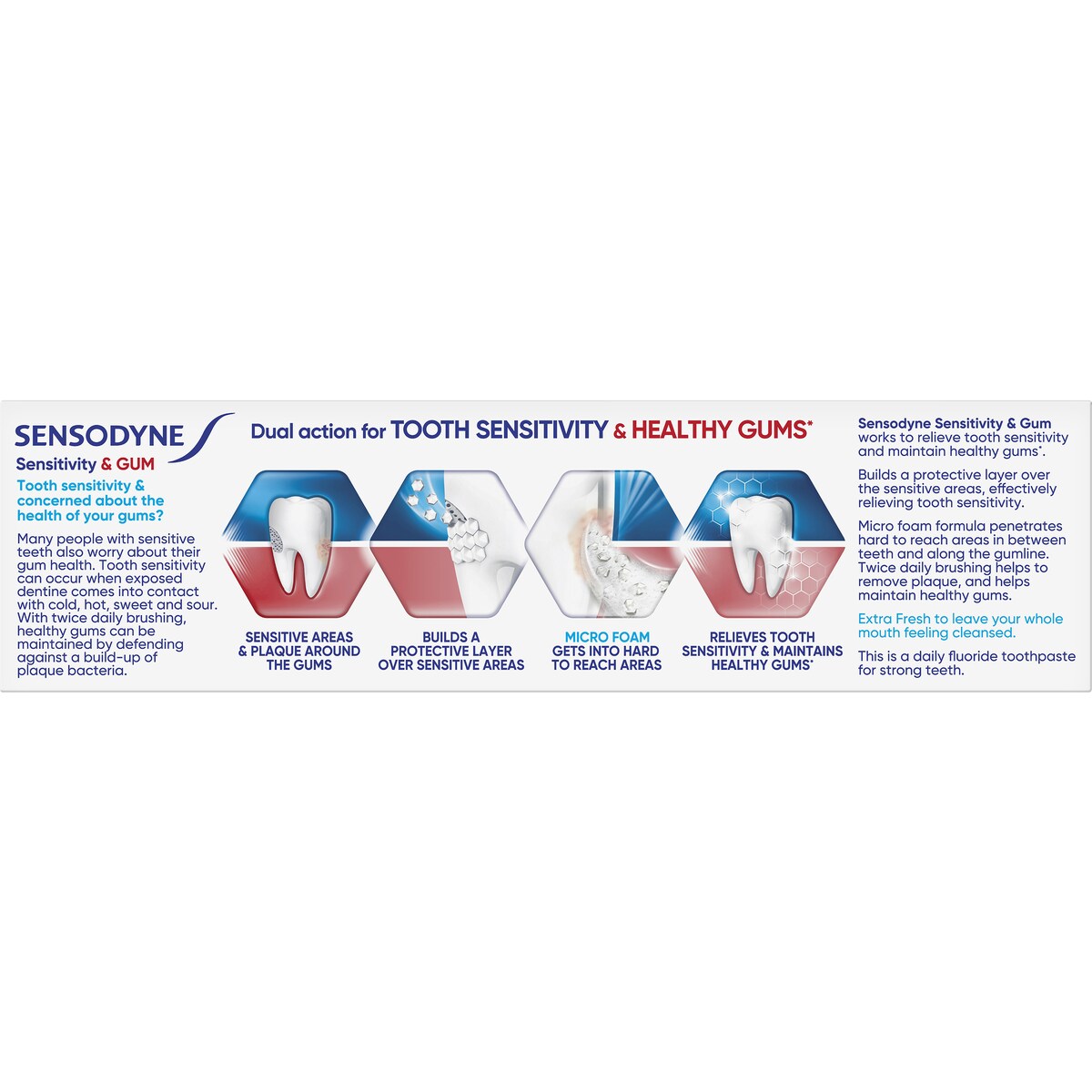 Sensodyne Sensitivty & Gum Toothpaste Extra Fresh 100g