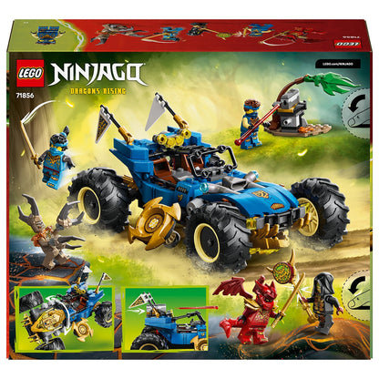 LEGO NINJAGO Jay’s Transforming Car 71856 2 in 1 Ninja Car Toy