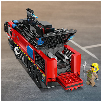 Lego City Airport Fire Truck 691-Piece Emergency Vehicle Toy 60499