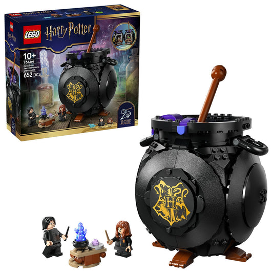 Lego Harry Potter Cauldron Secret Potions Classroom 652-Piece Set 76464