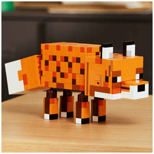 LEGO Minecraft Posable Fox 21588 Building Set 497 Pieces Age 10+