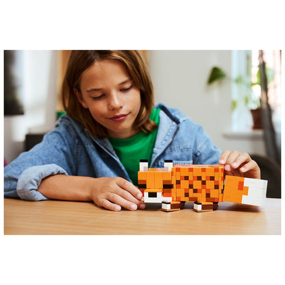 LEGO Minecraft Posable Fox 21588 Building Set 497 Pieces Age 10+
