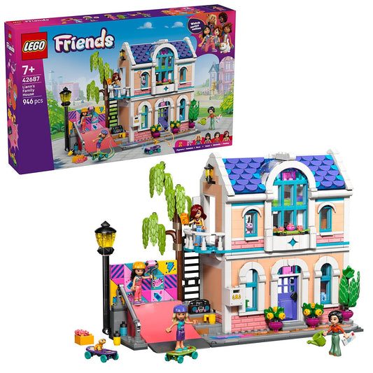 Lego Friends Liann's Family House 946-Piece Imaginative Playset 42687