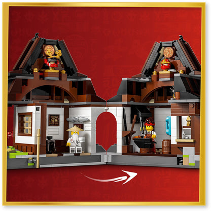LEGO NINJAGO Four Weapons Blacksmith 15th Anniversary 71858 Black