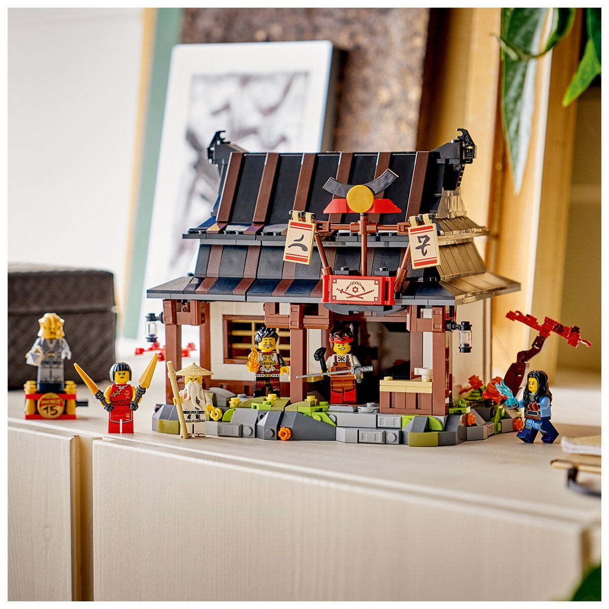 LEGO NINJAGO Four Weapons Blacksmith 15th Anniversary 71858 Black