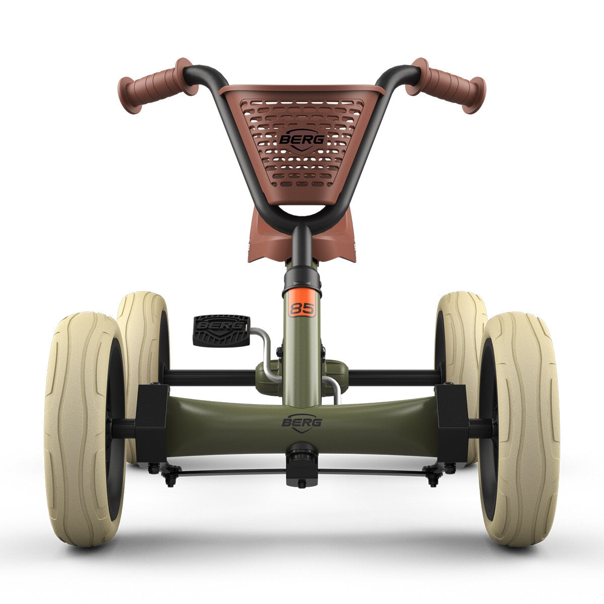 Berg Buzzy Retro Green Pedal Gokart Adjustable Seat 10 inch