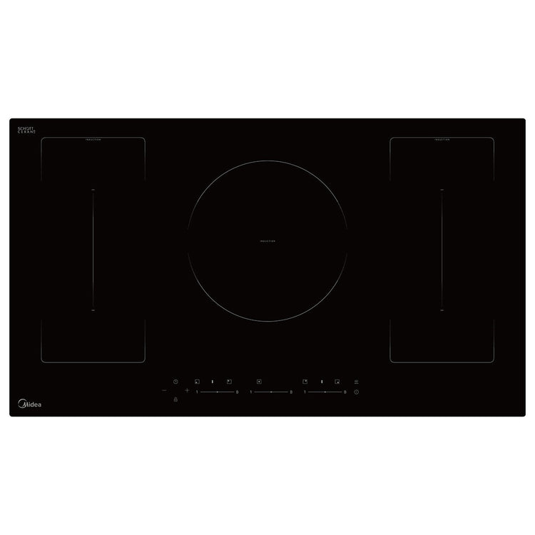 Midea 5 Zone Induction Cooktop 7200W Black MC-IV7243B2CC-A 90cm