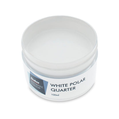 Dulux White Polar Quarter Sample Pot 100ml Water Based Low Sheen