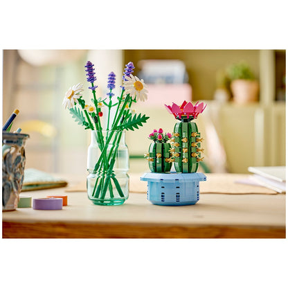 Lego Botanicals Flowering Cactus 482-Piece Pink Flower Set 11509