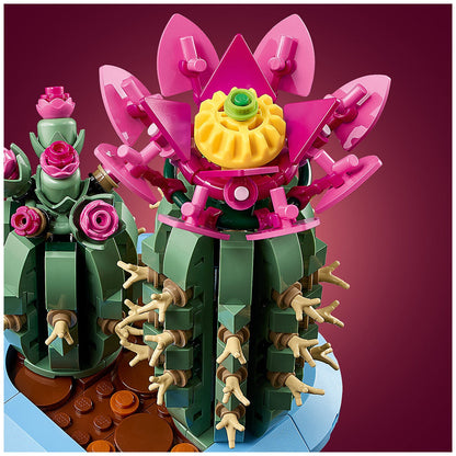Lego Botanicals Flowering Cactus 482-Piece Pink Flower Set 11509