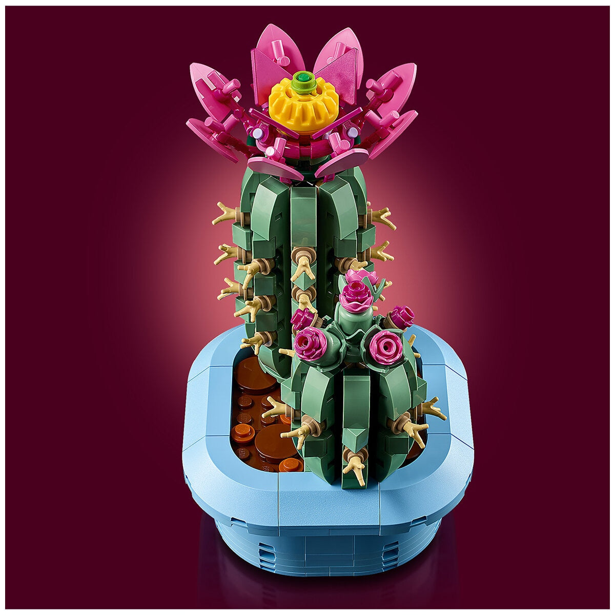 Lego Botanicals Flowering Cactus 482-Piece Pink Flower Set 11509