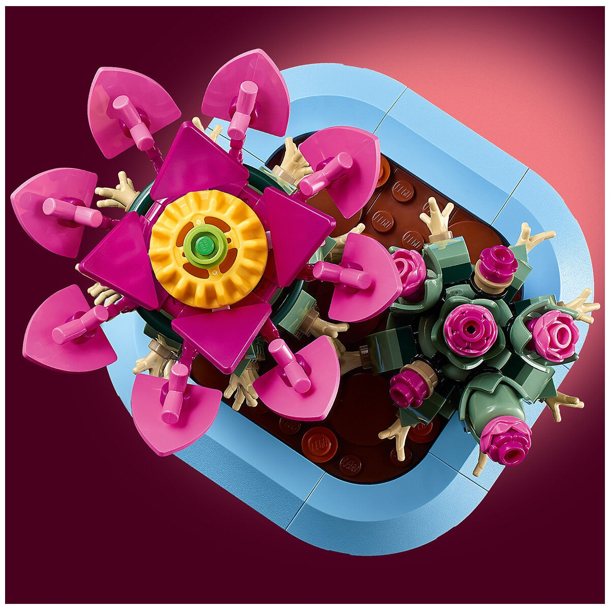 Lego Botanicals Flowering Cactus 482-Piece Pink Flower Set 11509