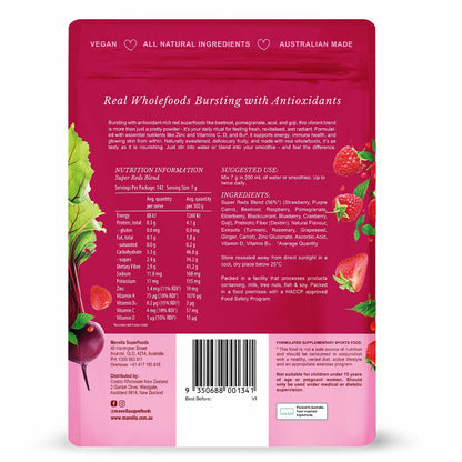 Mavella Super Reds Powder Vibrant Antioxidant Blend 1kg