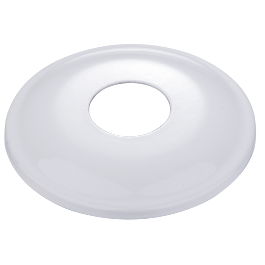 Kinetic 15mm 1/2" BSP White Cover Plate - 10mm Rise