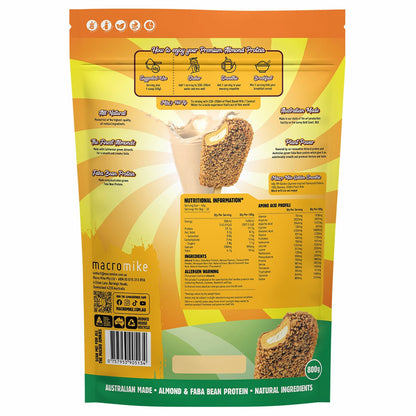 Macro Mike Golden Gaytime Almond Protein Plant-Based 800g