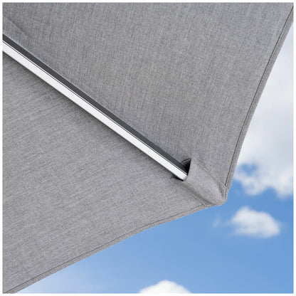 Sunvilla LED Market Umbrella Graphite Aluminium Rechargeable 3m