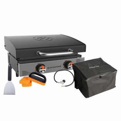 Blackstone Tabletop Griddle Hood Bundle 2405AU Portable Black 559mm