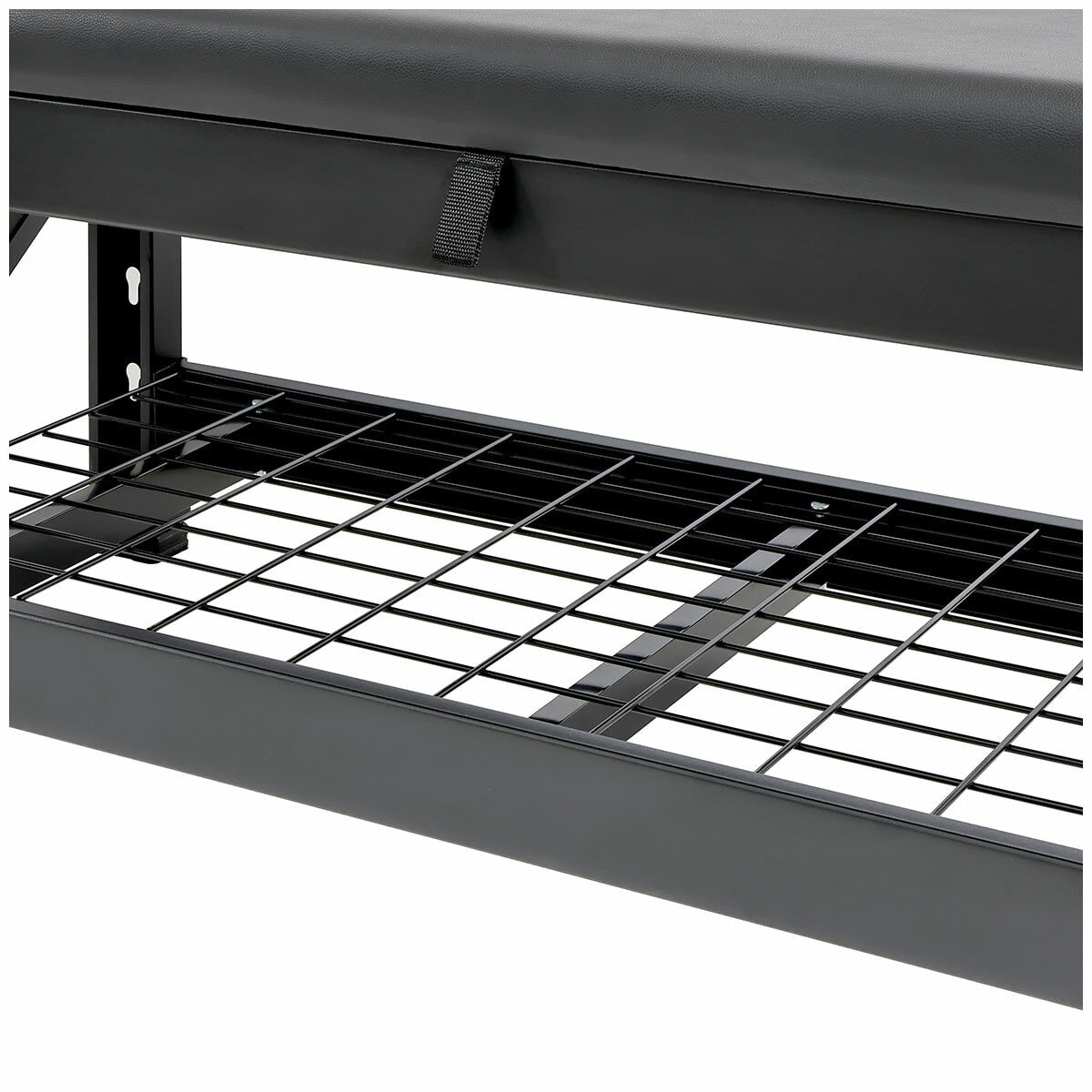 Storage Bench Height Black Steel S3-23-COS-02 51cm 454kg