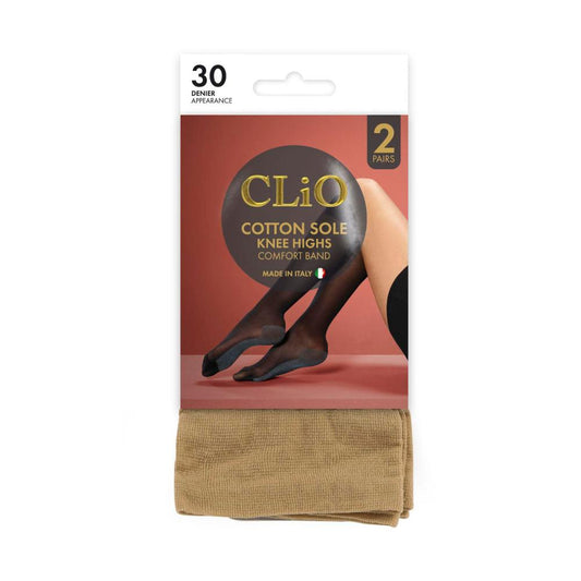 io Cotton Sole Kh 30d Natural One Size 2 Pack - 1 Each