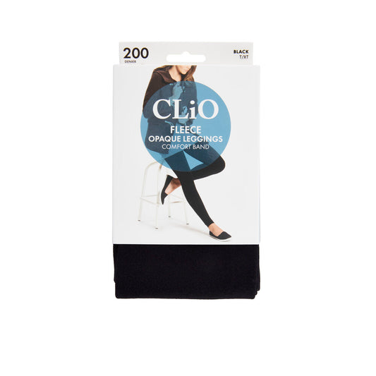 io Fleece Leggings 200d Black T/xt - 1 Each