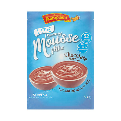 Aeroplane Mousse Lite Chocolate - 53g