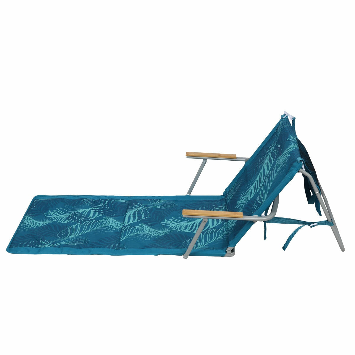 Waters Edge Beach Lounger Portable FC-080 Steel Poly Fabric 102kg