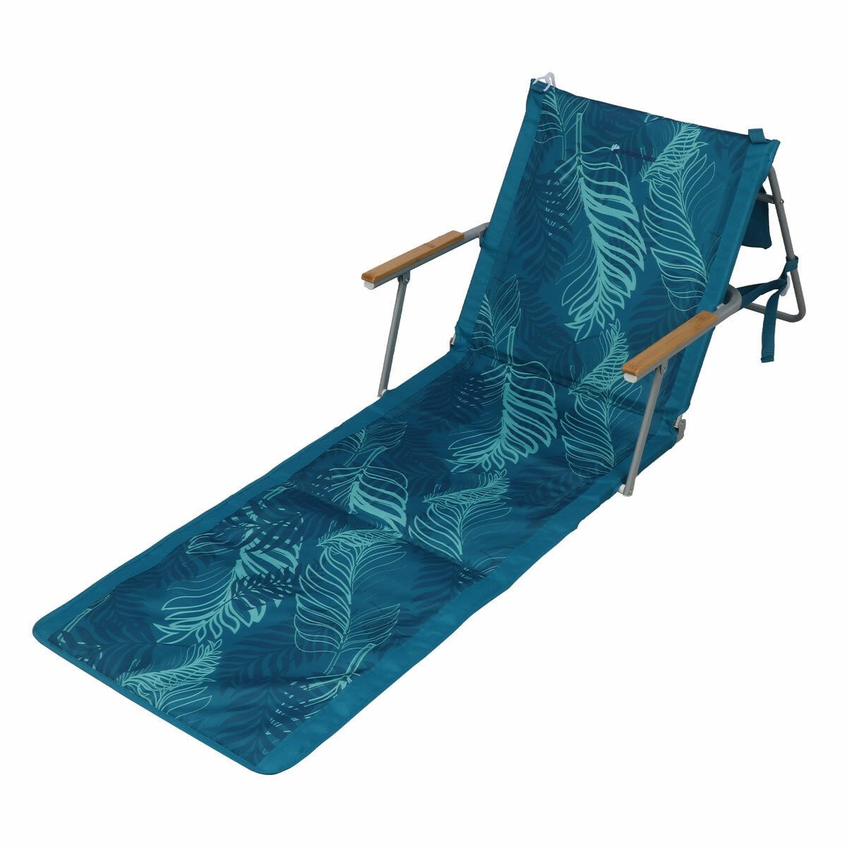 Waters Edge Beach Lounger Portable FC-080 Steel Poly Fabric 102kg