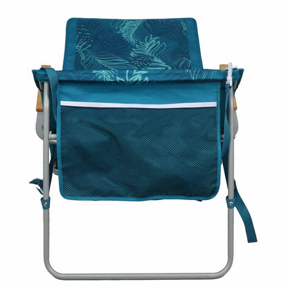 Waters Edge Beach Lounger Portable FC-080 Steel Poly Fabric 102kg