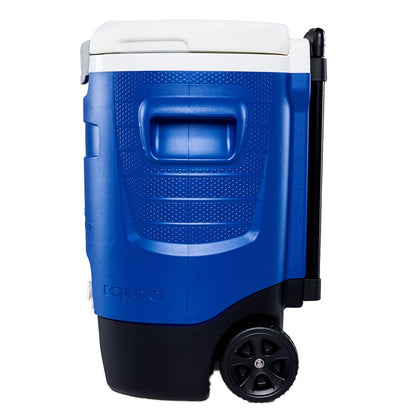 Igloo Sport Portable Rolling Cooler Blue Plastic 42379 18.9L