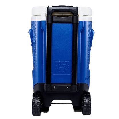 Igloo Sport Portable Rolling Cooler Blue Plastic 42379 18.9L