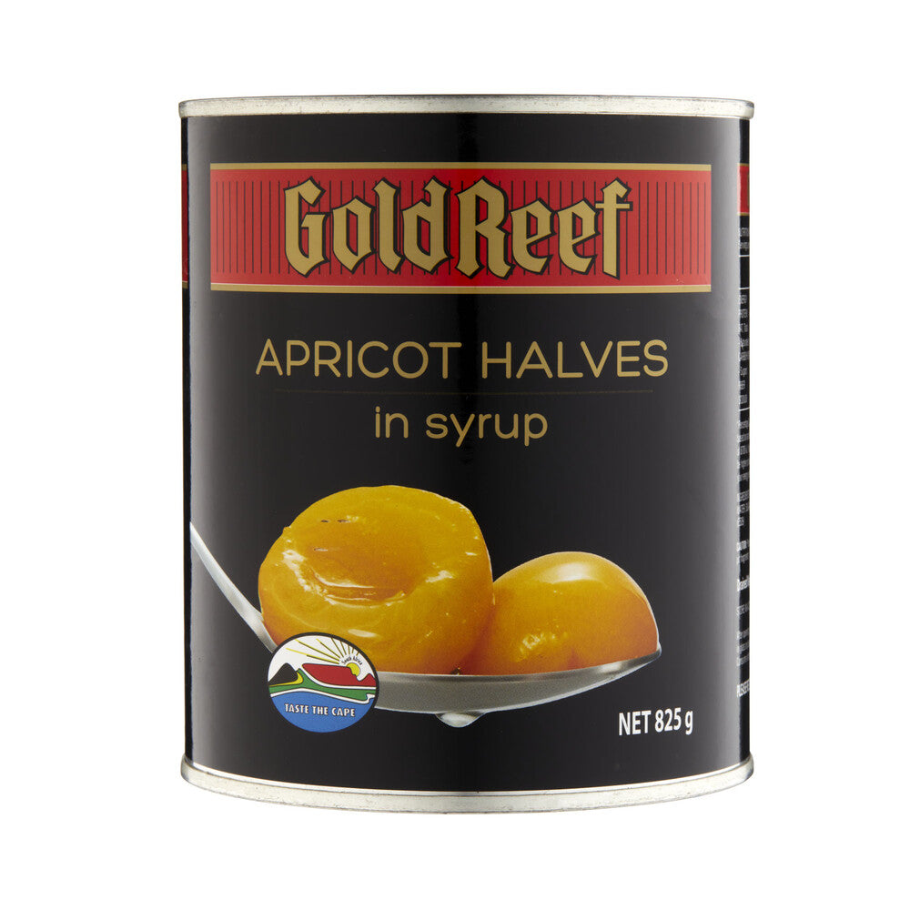 Gold Reef Apricot Halves In Syrup - 825g