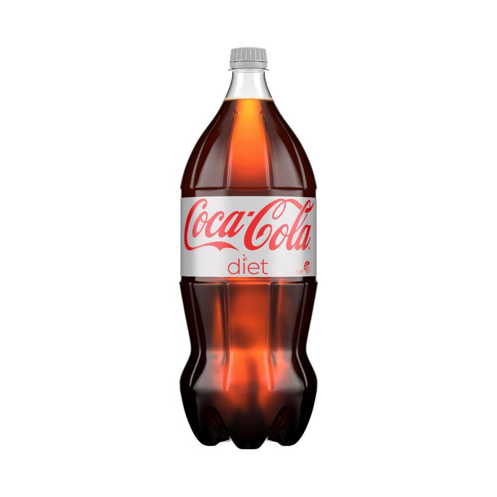 Coca-Cola Diet Coke Soft Drink Bottle - 2L